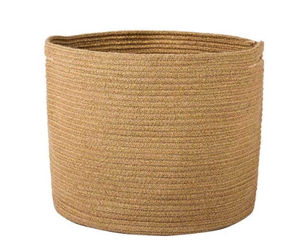 Sturdy jute basket