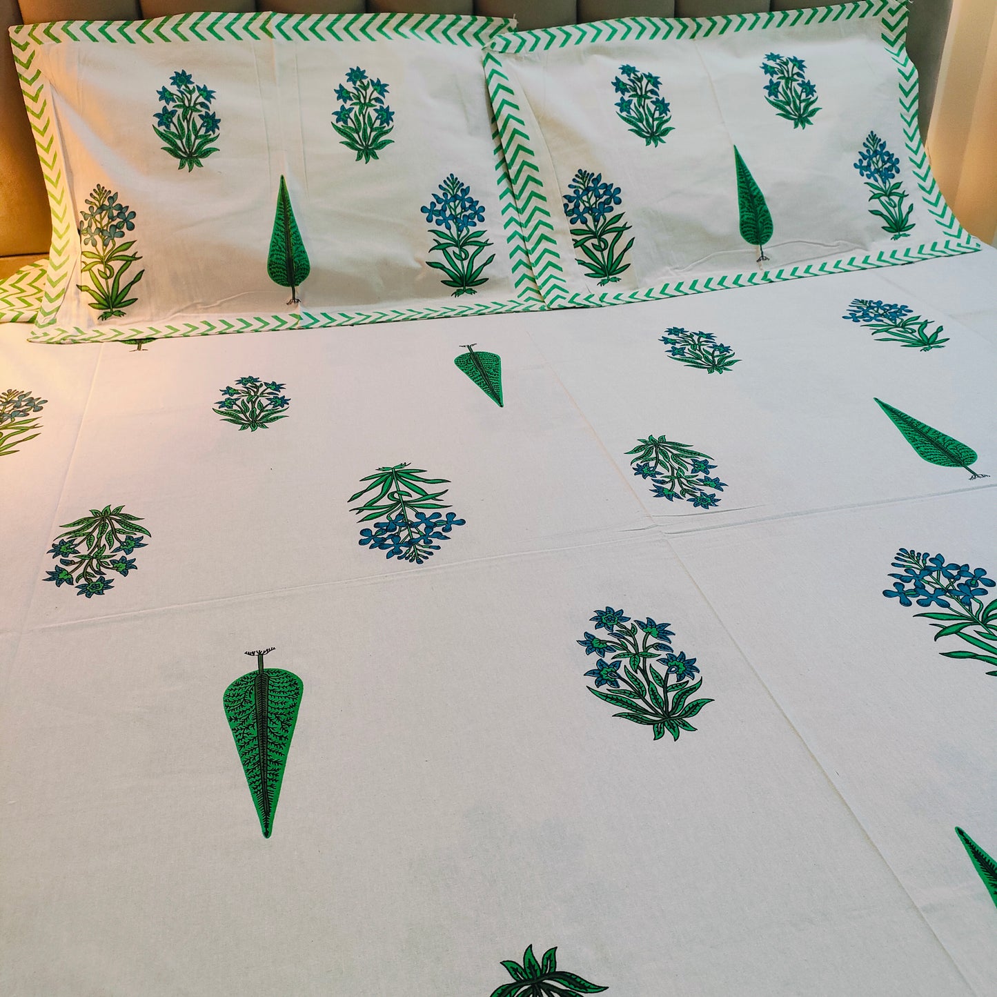 Gul 100% Cotton Bedding set | Queen size