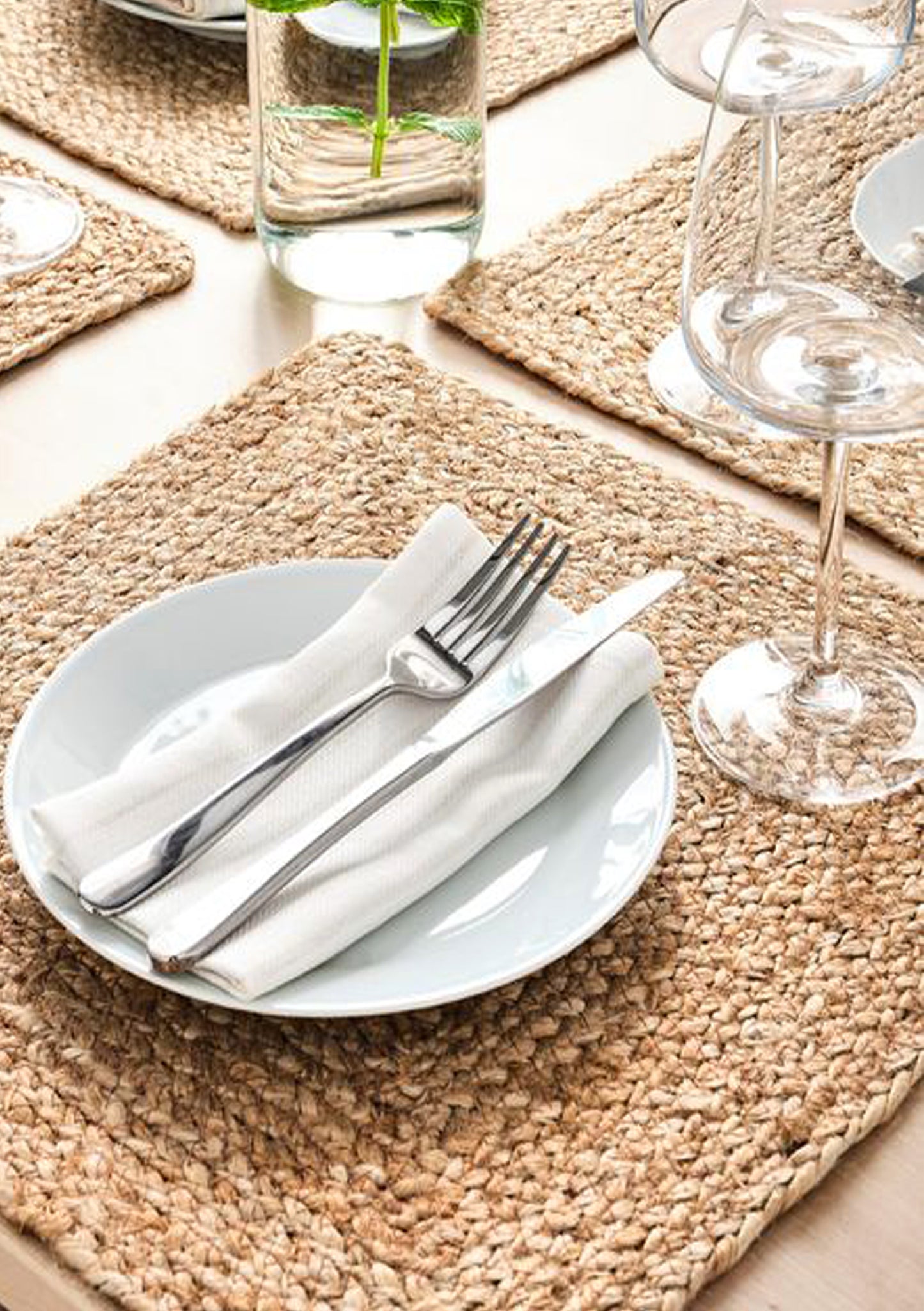 Jute placemat - Set of 4,6