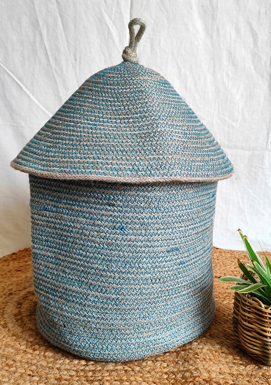 Basket with lid 10"