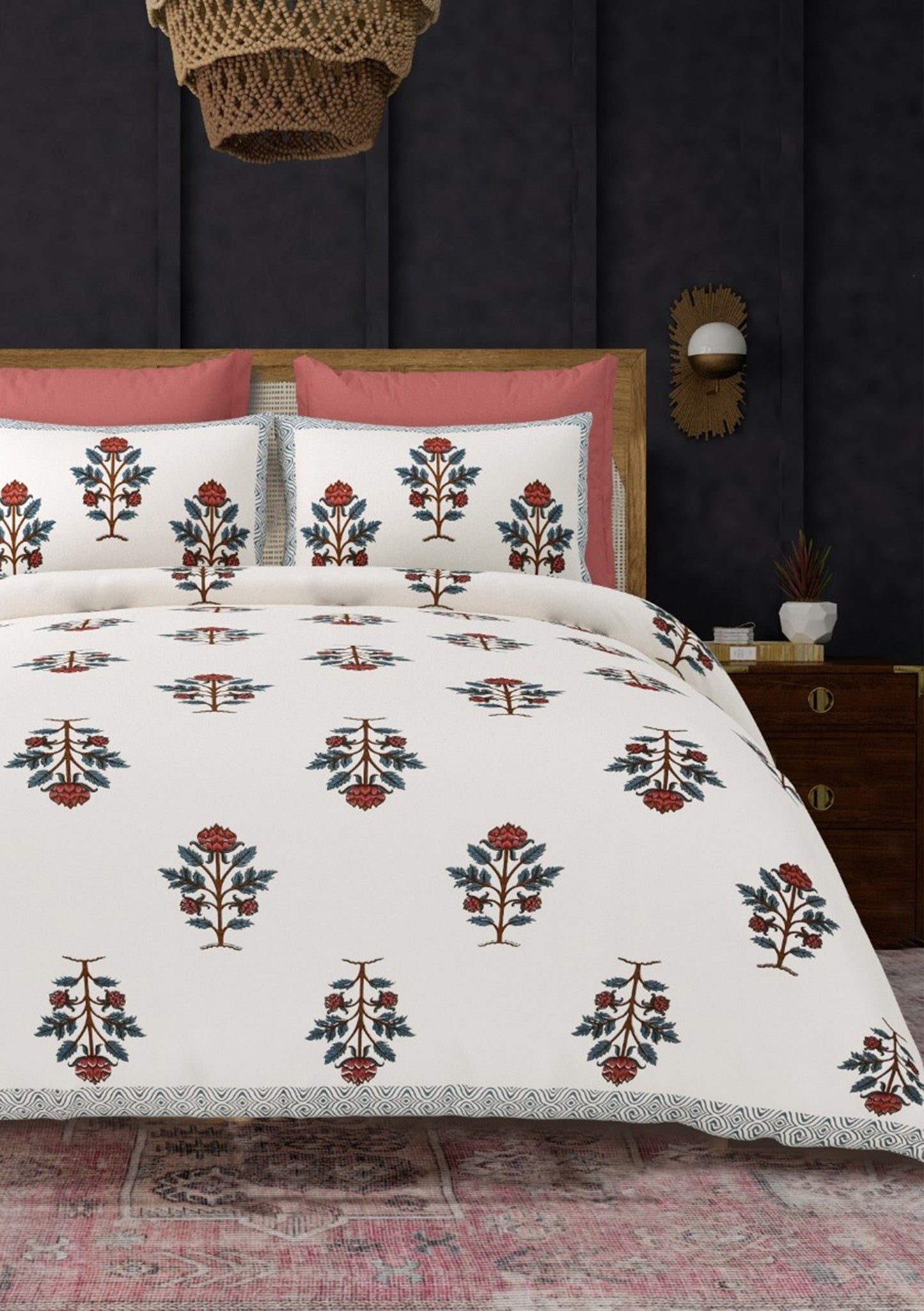 Juhi 100% Cotton Bedding set | King size