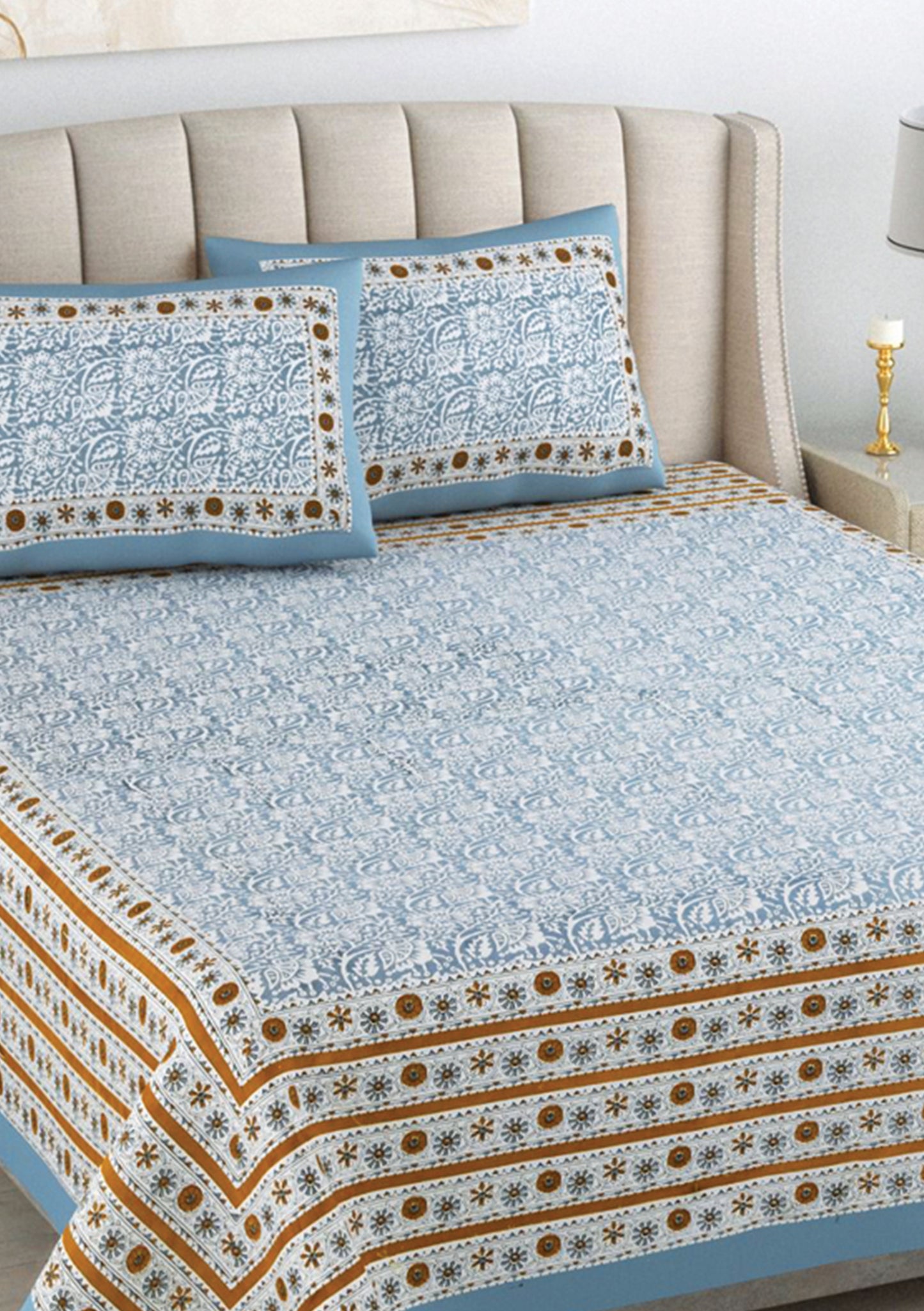 Chakori 100% Cotton Bedding set | Queen size