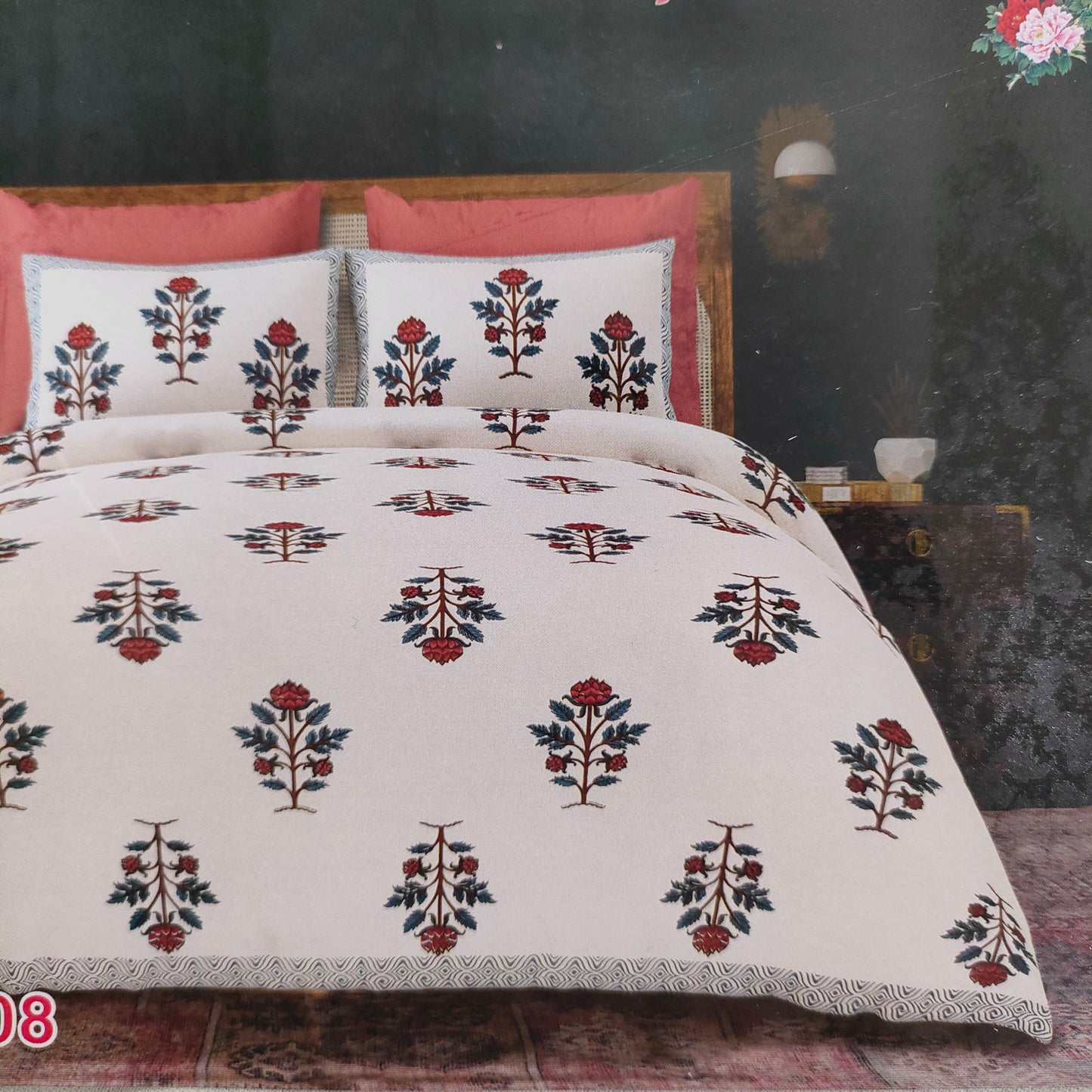 Juhi 100% Cotton Bedding set | King size