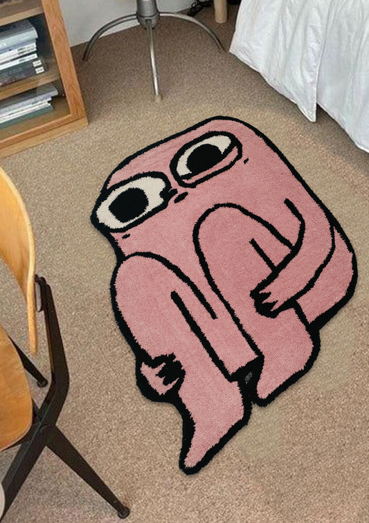 Bean meme rug